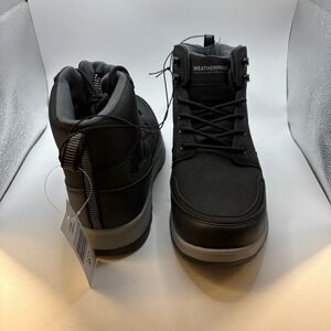 Weatherproof Jenkins Boots Mens 9 Black NEW